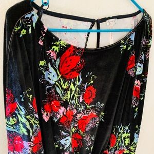 Free People Velvet one piece